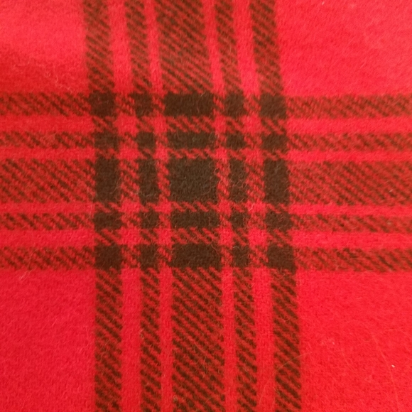 Pendleton Vintage Red Buffalo Plaid Wool Sweater - Picture 8 of 16